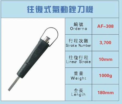 AF-308 往復式氣動銼刀機